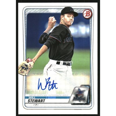 2020 Bowman Prospect Autographs #PAWS Will Stewart