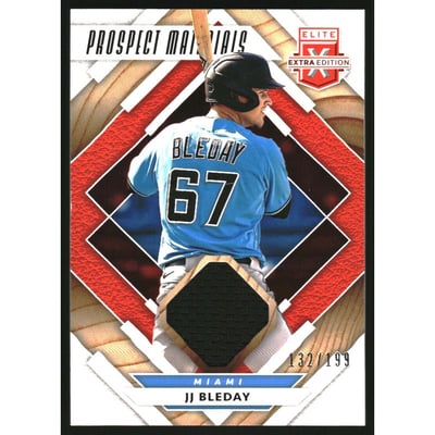 2020 Elite Extra Edition Prospect Materials Orange #22 JJ Bleday