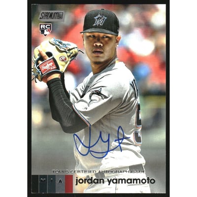 2020 Stadium Club Autographs #AJY Jordan Yamamoto