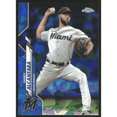 2020 Topps Chrome Sapphire #71 Sandy Alcantara