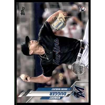 2020 Topps Factory Set 582 Montgomery Club #475 Robert Dugger