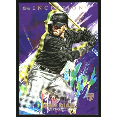 2020 Topps Inception Purple #42 Isan Diaz