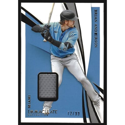 2021 Immaculate Collection #16 Brian Anderson/99