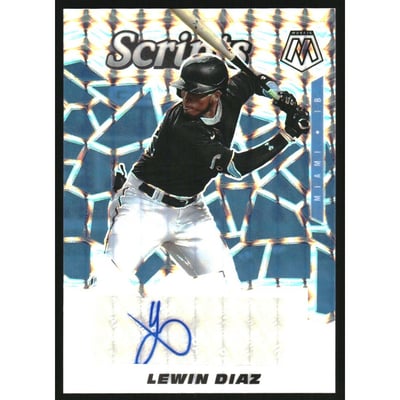 2021 Panini Mosaic Scripts #47 Lewin Diaz