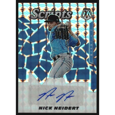 2021 Panini Mosaic Scripts #48 Nick Neidert