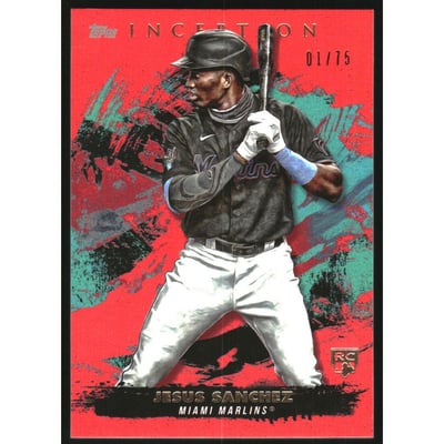 2021 Topps Inception Red #22 Jesus Sanchez