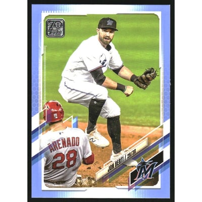 2021 Topps Update Father's Day Blue #US131 Jon Berti