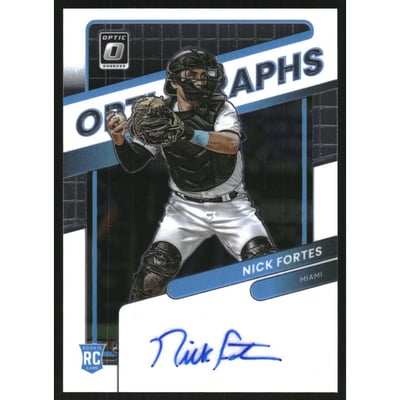 2022 Donruss Optic Optigraphs #9 Nick Fortes