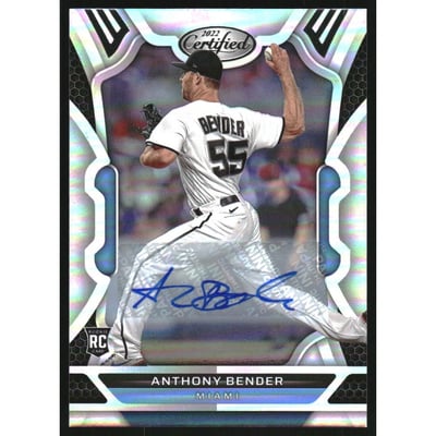 2022 Panini Chronicles Certified Autographs #48 Anthony Bender