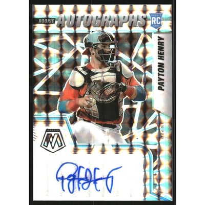 2022 Panini Mosaic Rookie Autographs Mosaic #73 Payton Henry