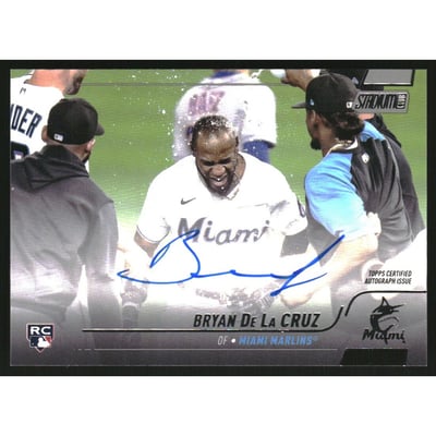 2022 Stadium Club Autographs #SCBABD Bryan De La Cruz
