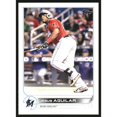 2022 Topps Advanced Stats #560 Jesus Aguilar