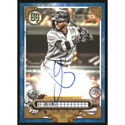 2022 Topps Gypsy Queen Autographs Indigo #GQALD Lewin Diaz