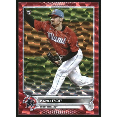 2022 Topps Red Foilboard #108 Zach Pop