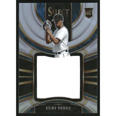 2023 Select Rookie Jumbo Swatches Prizms Silver #13 Eury Perez