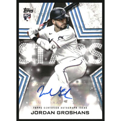 2023 Topps Baseball Stars Autographs #BSAJG Jordan Groshans S2