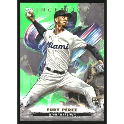 2023 Topps Inception Green #117 Eury Perez