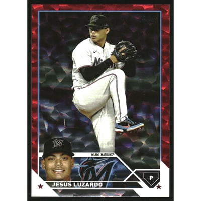 2023 Topps Red Foil #563 Jesus Luzardo