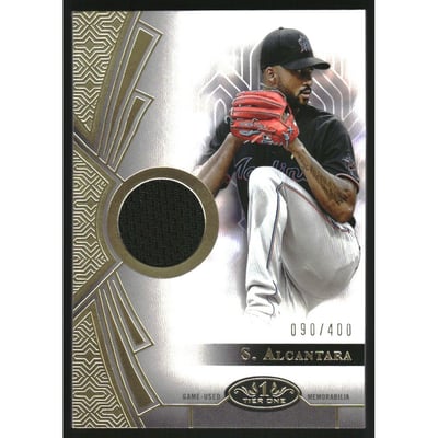 2023 Topps Tier One Relics #T1RSA Sandy Alcantara/400