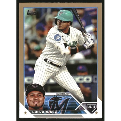 2023 Topps Update Gold #US1 Luis Arraez