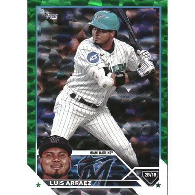 2023 Topps Update Green Foilboard #US1 Luis Arraez