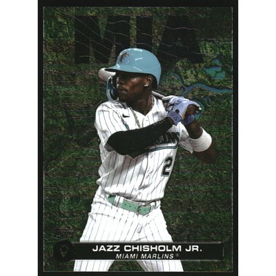2024 Topps City to City Black #CTC15 Jazz Chisholm Jr.