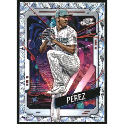 2024 Topps Cosmic Chrome Nucleus Refractors #149 Eury Perez