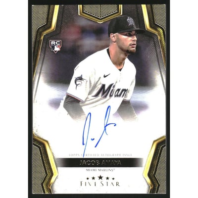 2024 Topps Five Star Autographs #FSAJA Jacob Amaya RC