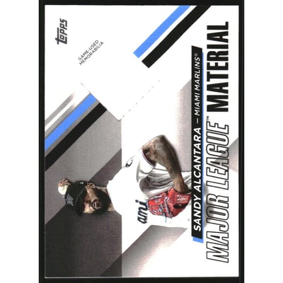 2024 Topps Major League Material #MLM2SA Sandy Alcantara S2