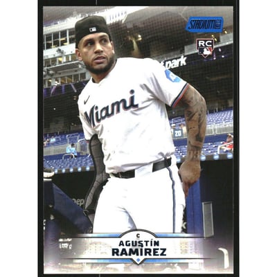 2025 Stadium Club Blue Foil #108 Agustin Ramirez