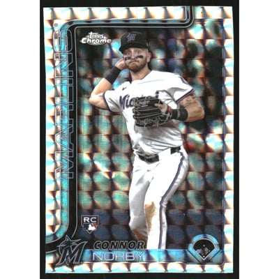 2025 Topps Chrome Geometric Refractors #199 Connor Norby