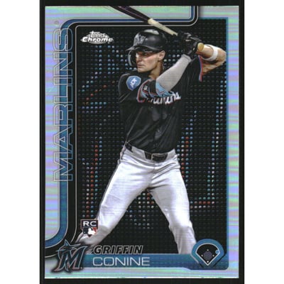2025 Topps Chrome Lightboard Logo Refractors #86 Griffin Conine