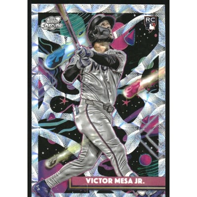 2025 Topps Cosmic Chrome Nucleus Refractors #7 Victor Mesa Jr.