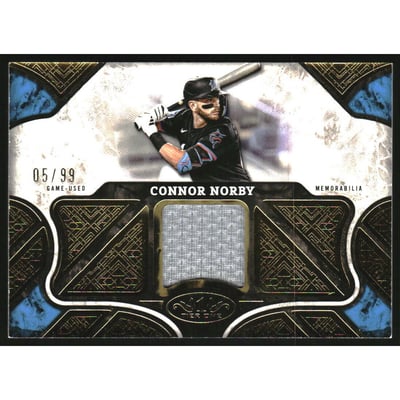 2025 Topps Tier One Relics #T1RCN Connor Norby