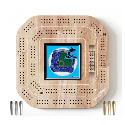 Miami Marlins IDNA StadiumView Cribbage Game