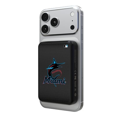 Miami Marlins Keyscaper Wireless Magnetic Power Bank