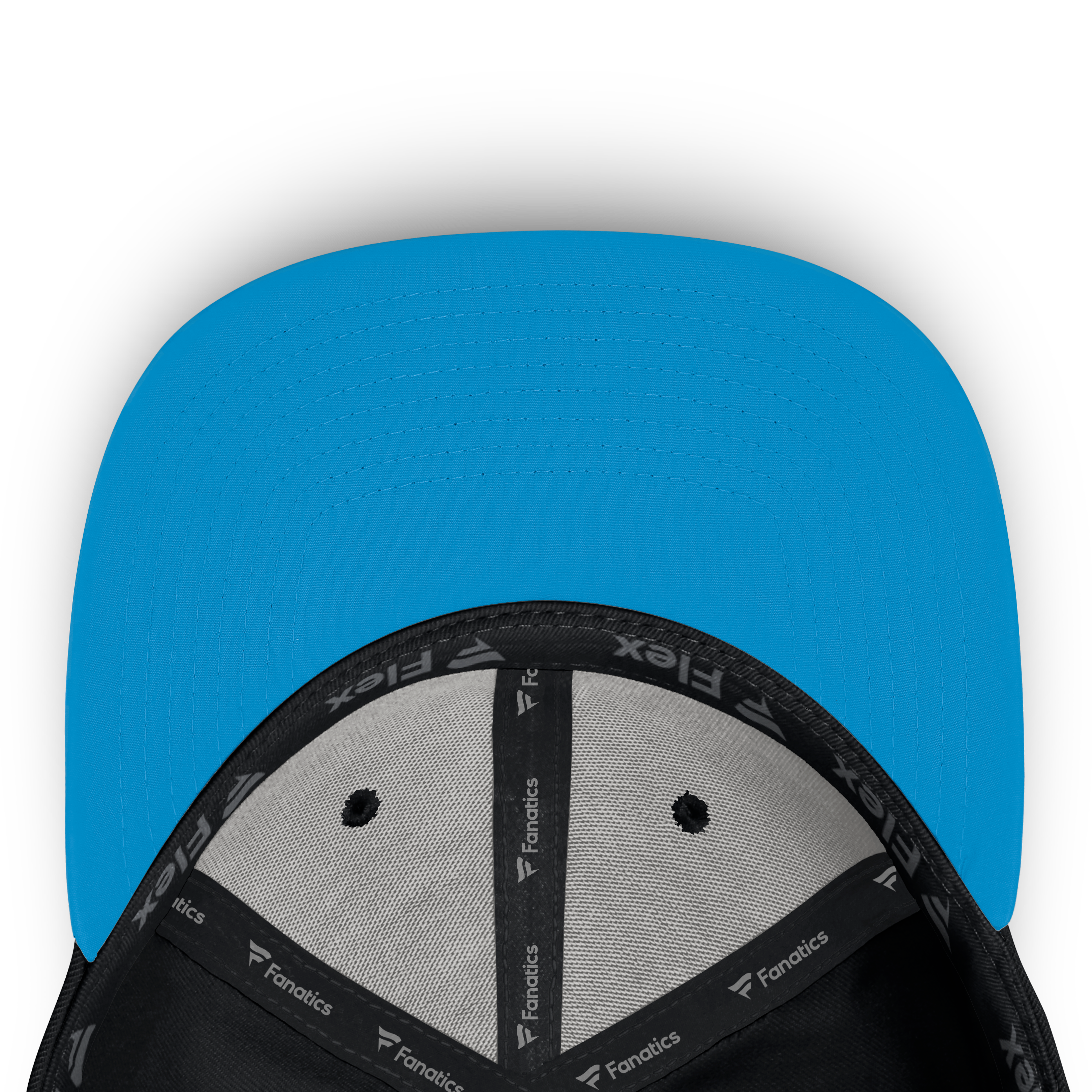 Men's Fanatics Black/White Miami Marlins Jammed Structured Flex Hat