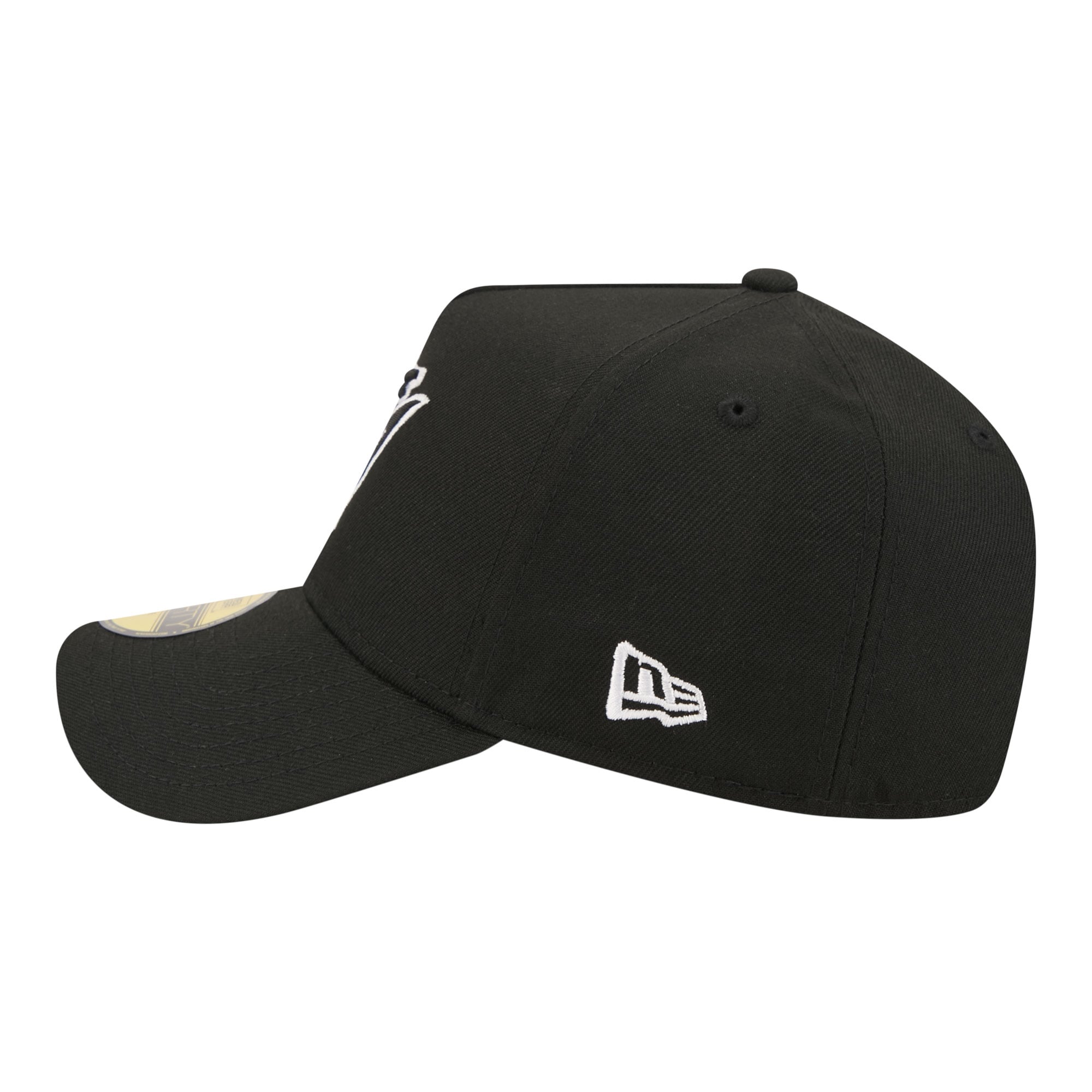 Casquette ajustée New Era 59FORTY noire Miami Marlins pour homme
