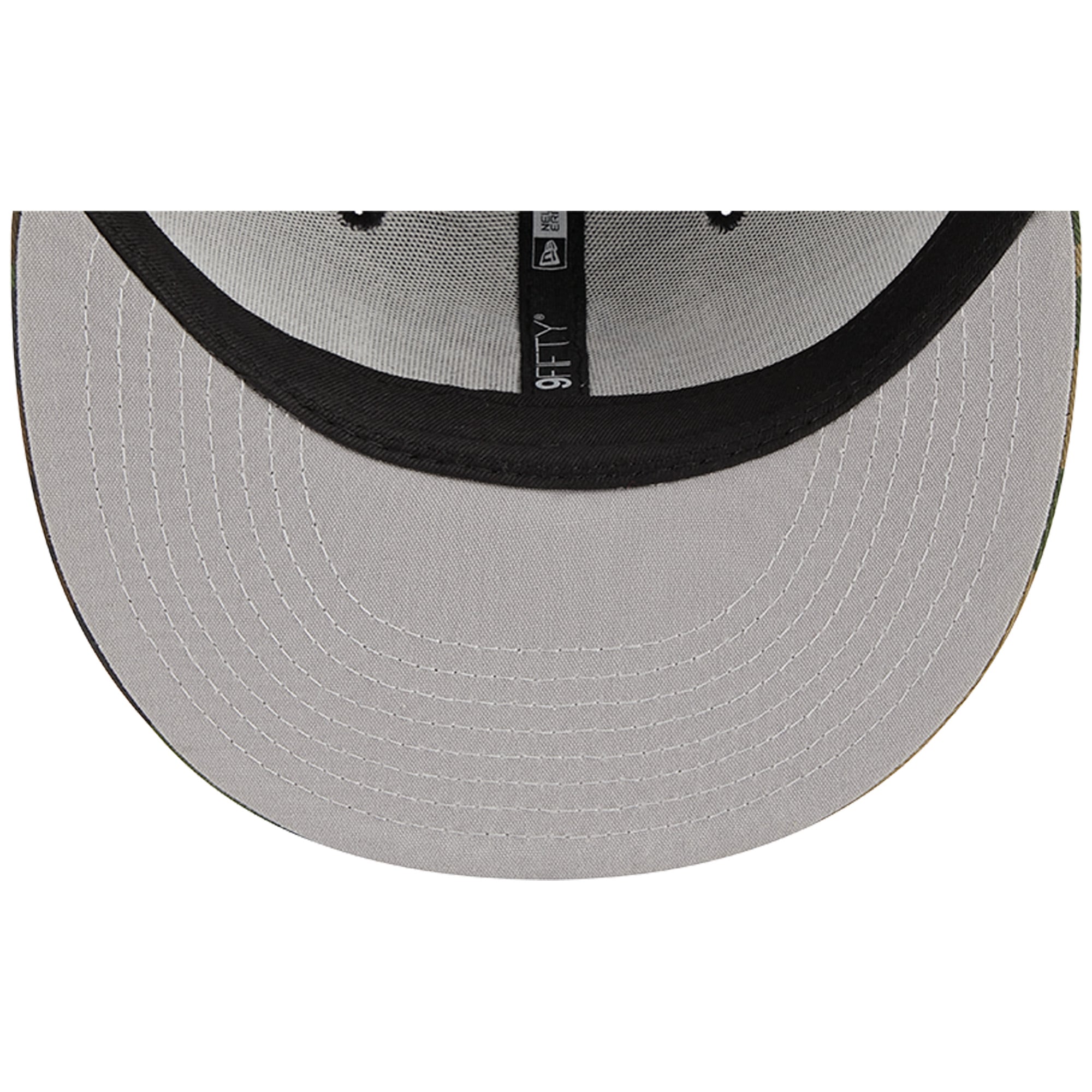 Casquette trucker New Era 9FIFTY à motif camouflage Miami Marlins Woodland pour homme
