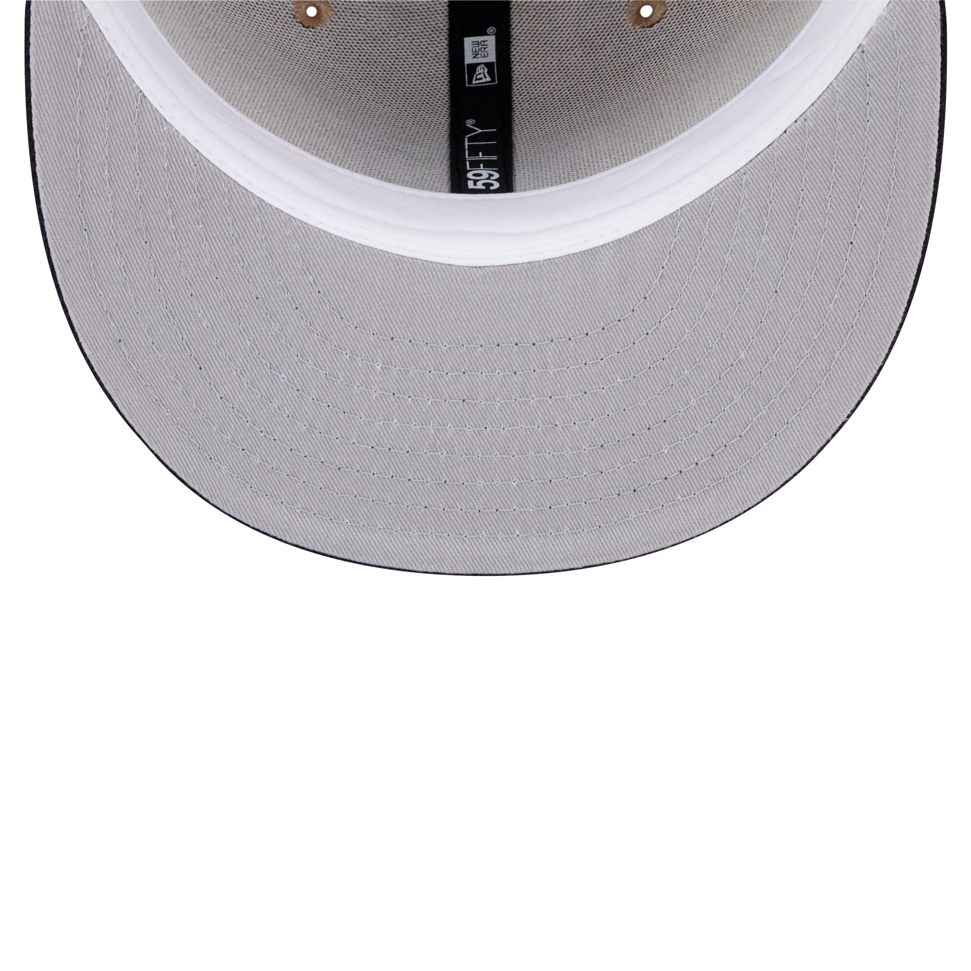 Casquette ajustée 59FIFTY Miami Marlins de New Era pour homme en kaki