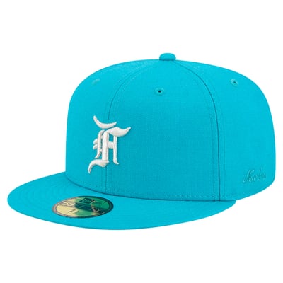 Miami Marlins New Era x Fear of God 59FIFTY Fitted Hat - Teal