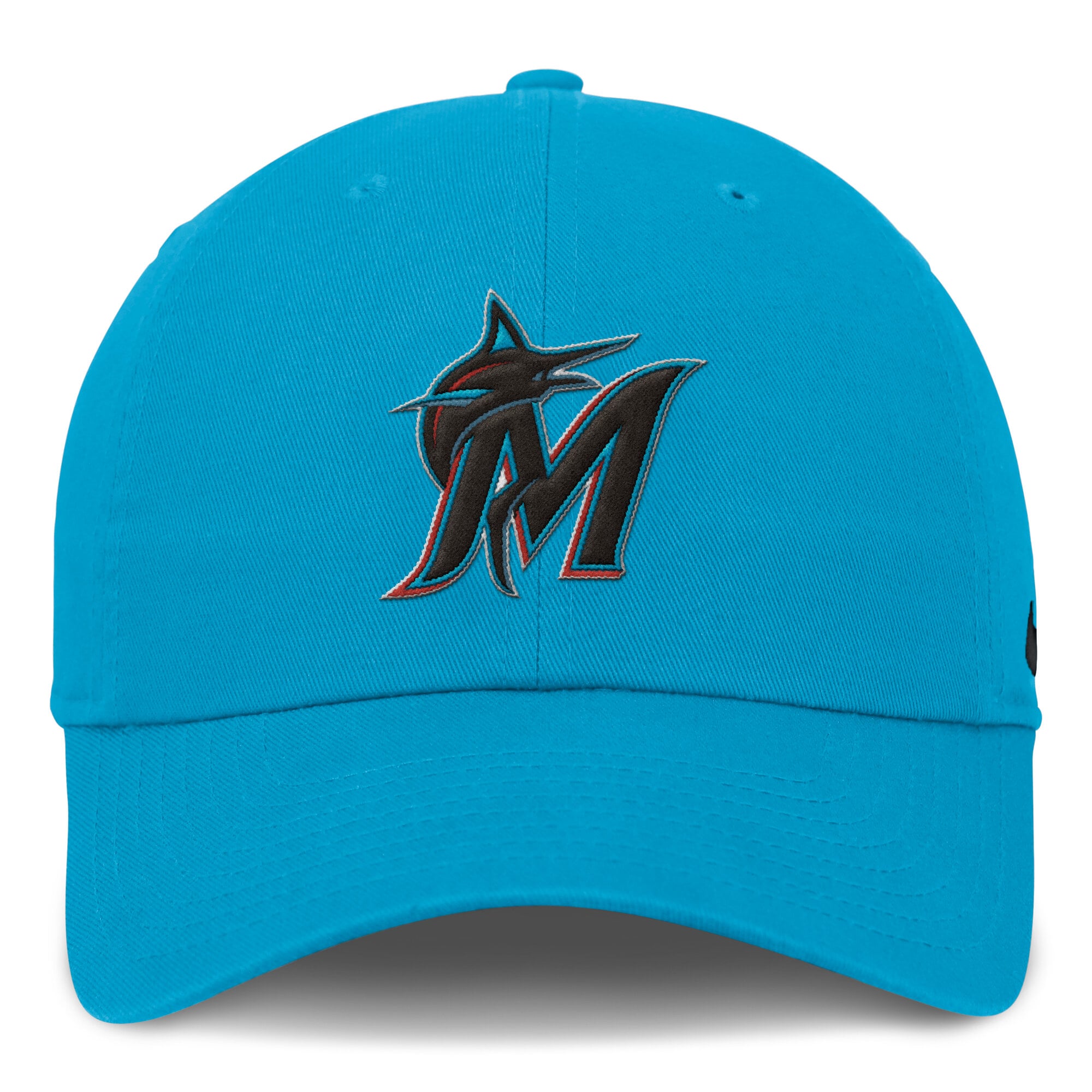 Men's Nike Blue Miami Marlins Club Adjustable Hat
