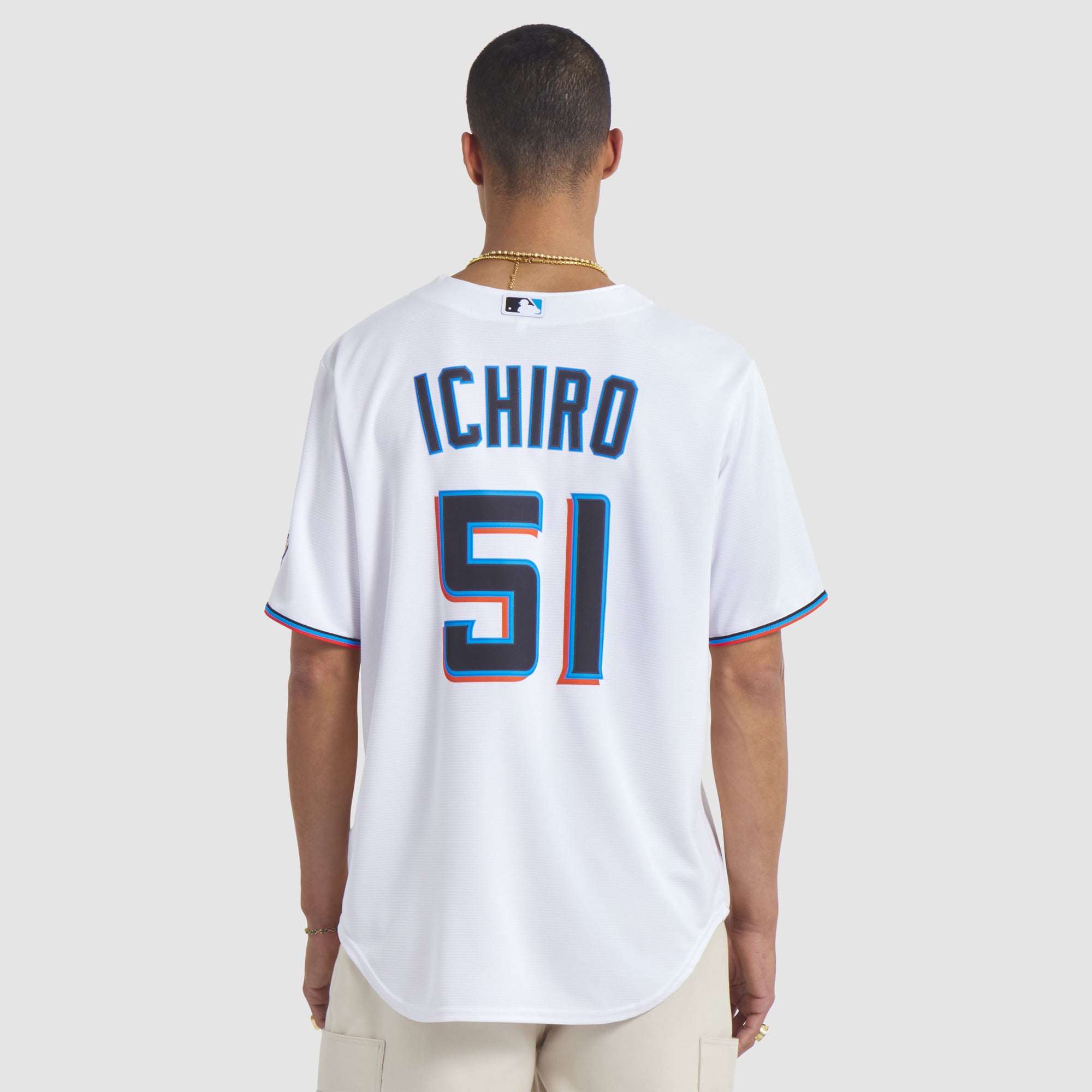 MLB MIAMI [Majestic]＃51 ICHIRO MIAMI MARLINS ユニフォーム 