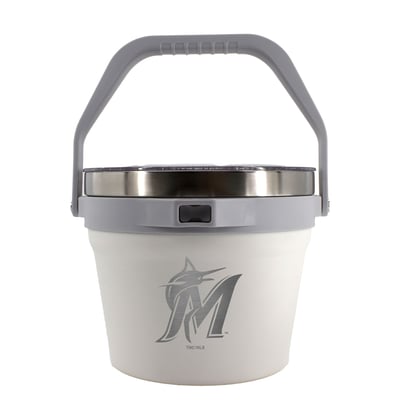 Miami Marlins 7.2L Double Wall Ice Bucket
