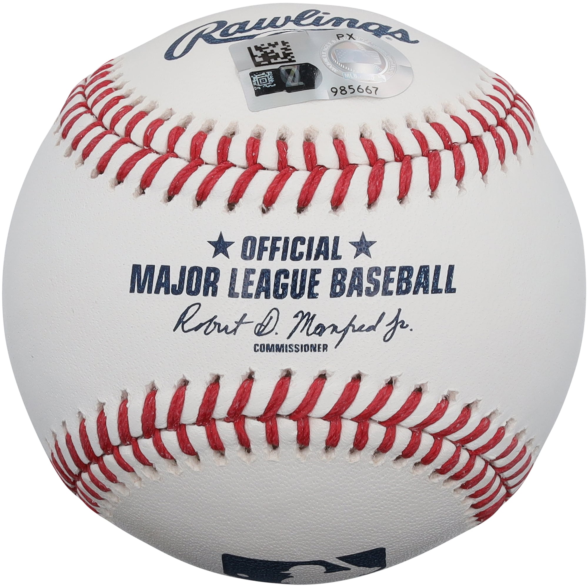 Thomas White Miami Marlins Autographed Baseball