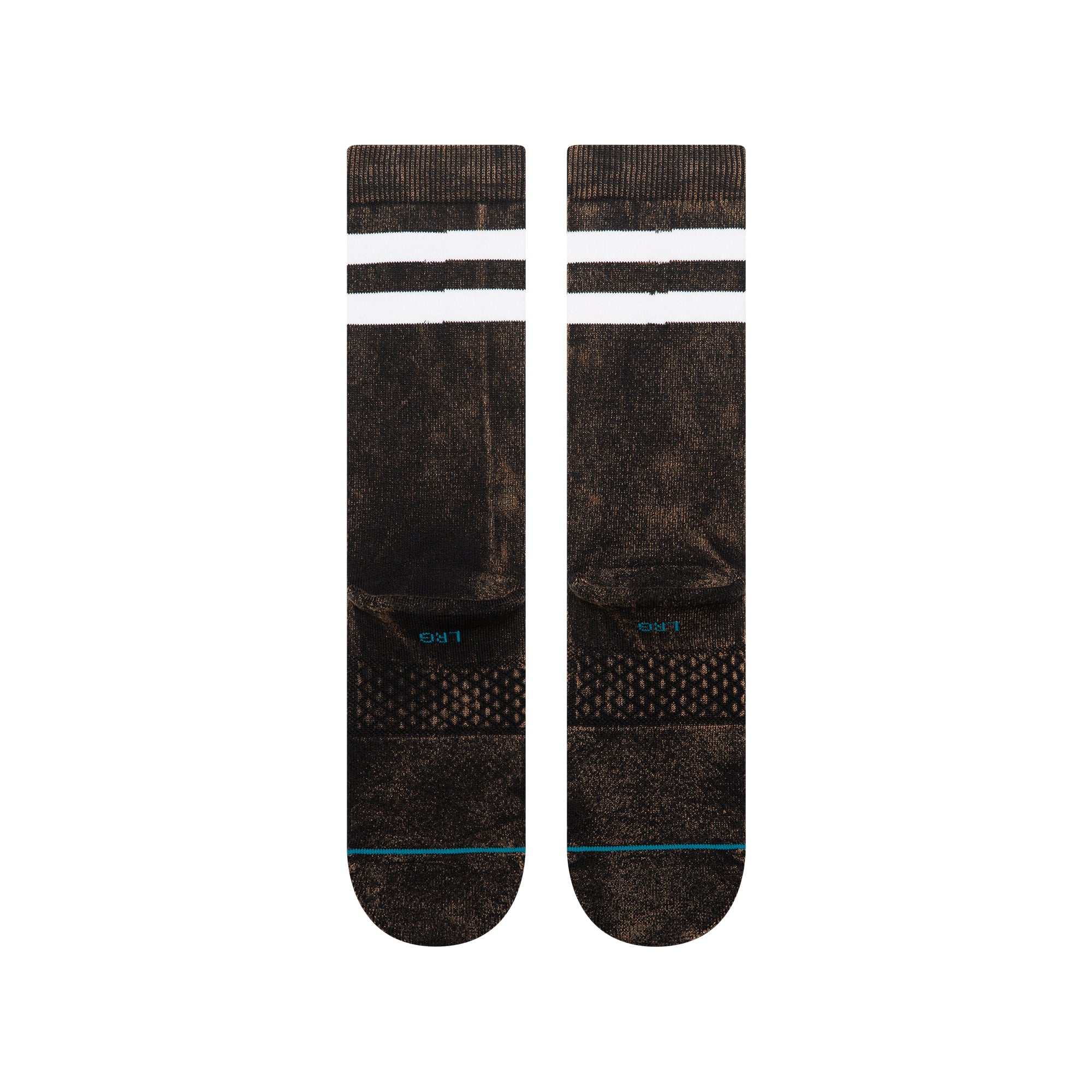 Chaussettes unisexes Stance noires Miami Marlins Rotation Crew