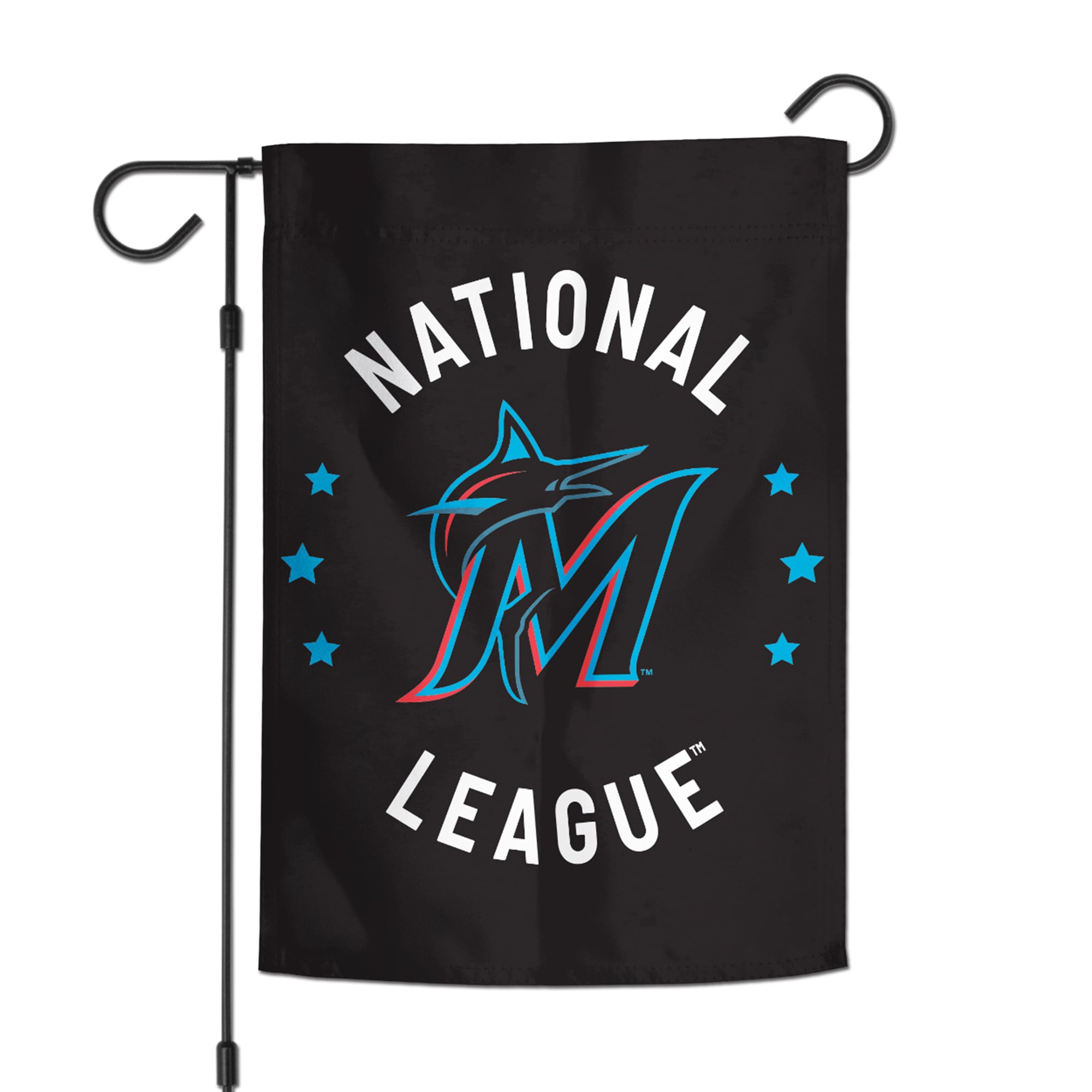 WinCraft Miami Marlins 12" x 18" Double-Sided America 250 Garden Flag