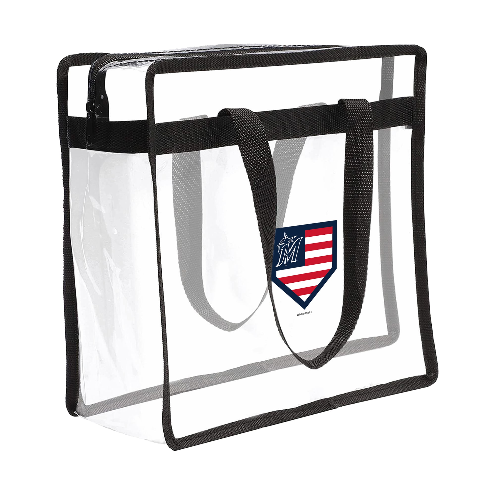 WinCraft Miami Marlins Clear Tote Bag