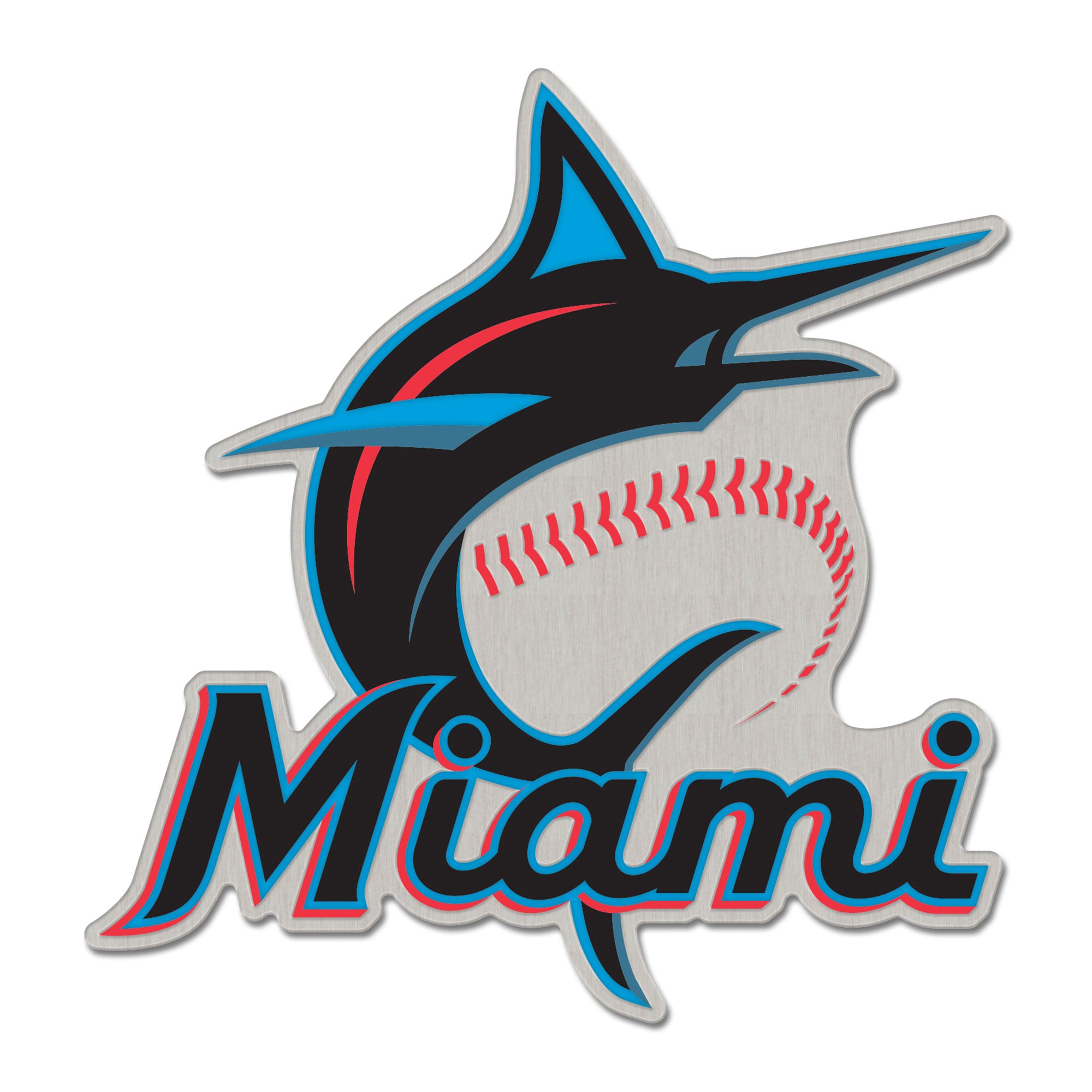 WinCraft Miami Marlins Primary Collector Pin