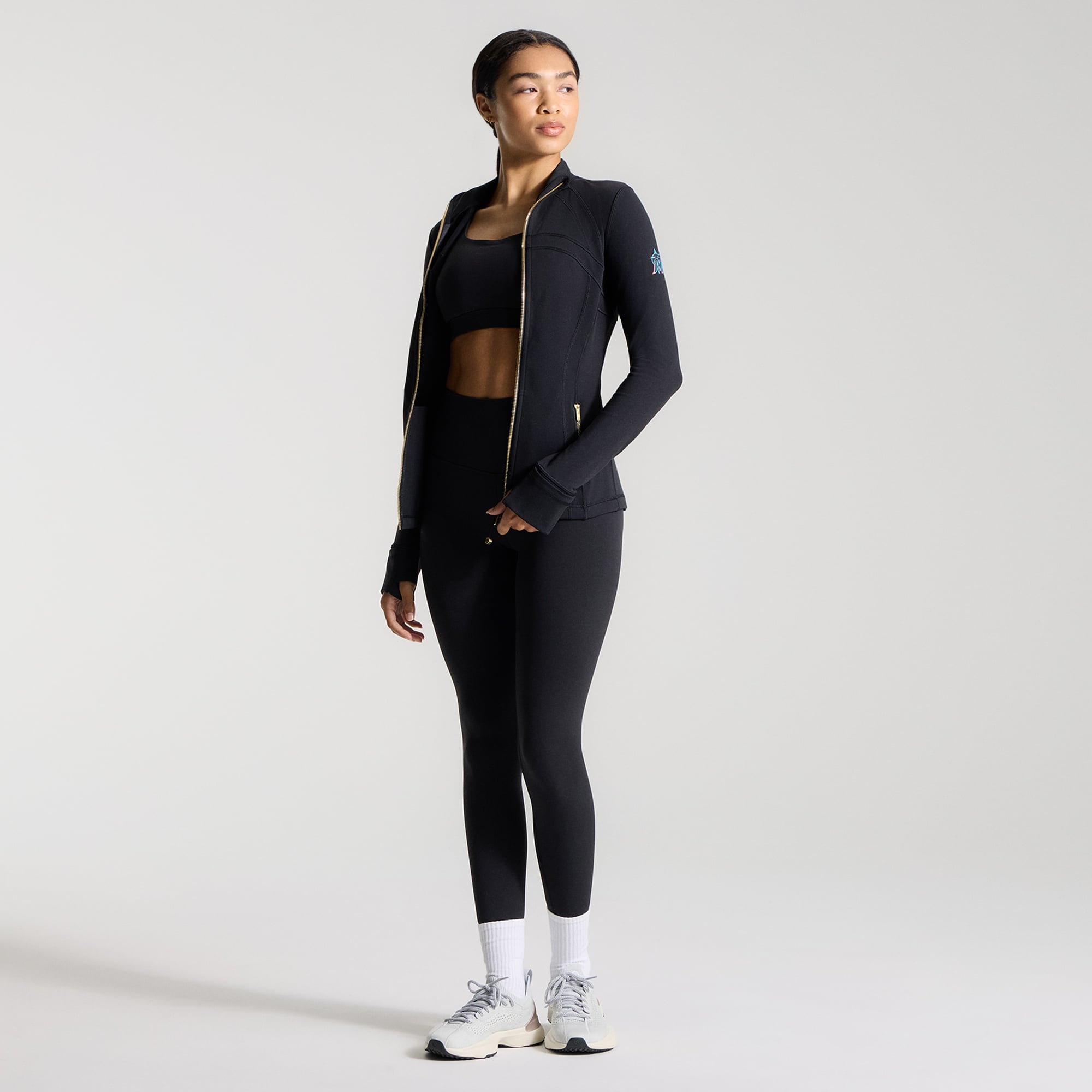 Veste Define noire Miami Marlins pour femme de lululemon *Luon™